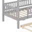 Lit maison avec lit gigogne, parfait pour les chambres partagées-129230350