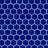 Metro Ion 2" Hex Sapphire 11-1/8" x 12-5/8" Porcelain Mosaic Wall Tile
