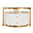 Modern 2 Pieces Round Nesting Coffee Table