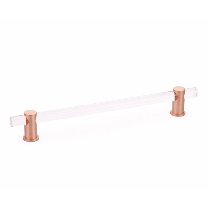 Poignée d'armoire Schaub Lumiere, 8", Or rosé brossé