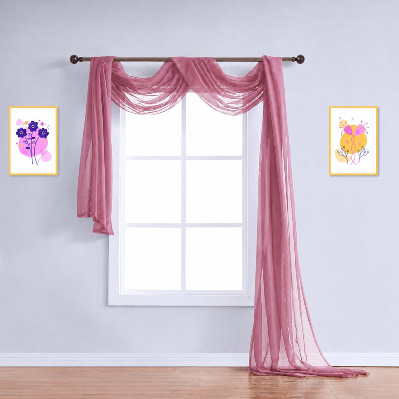  15 verges de long en tissu blanc pour les décorations de voûte de mariage ou les écharpes de fenêtre, 216", Noir