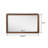 Dresser Mirror Walnut