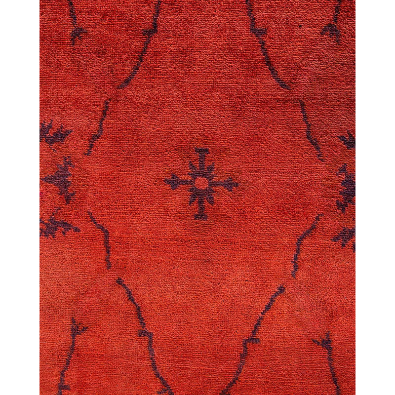 Overyed One-of-a-Kind Rectangle 8'1" X 10'2" Hand Knotted Area Rug
