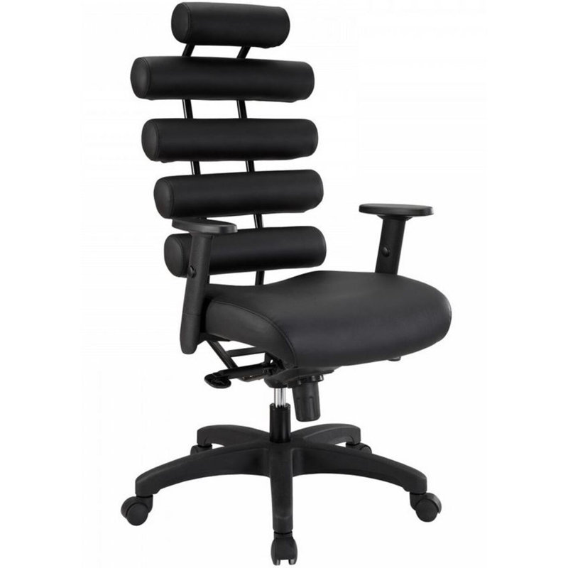Modern Ergonomic Task Chair with Adjustable Height & Swivel – Mesh Back Office Chair for Home or Work Desk, Black