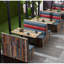 Banc rembourré en similicuir