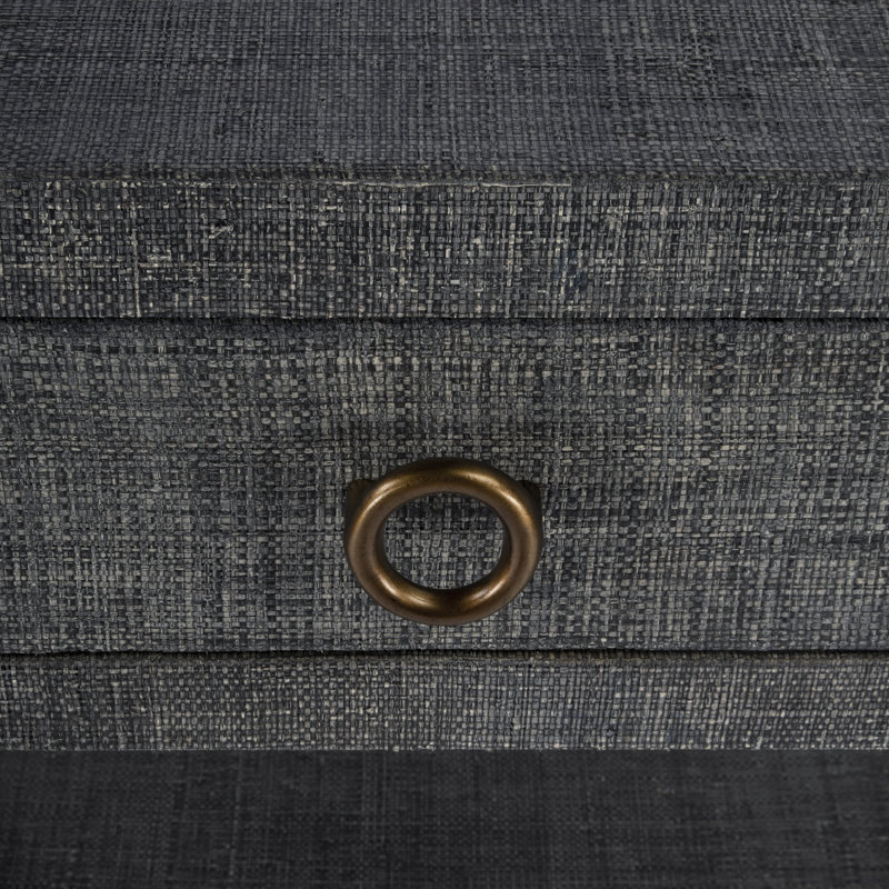 Keidy 1 - Drawer Nightstand, Charcoal