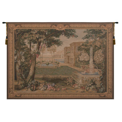 Zahara Loom Woven Cotton Blend Wall Hanging