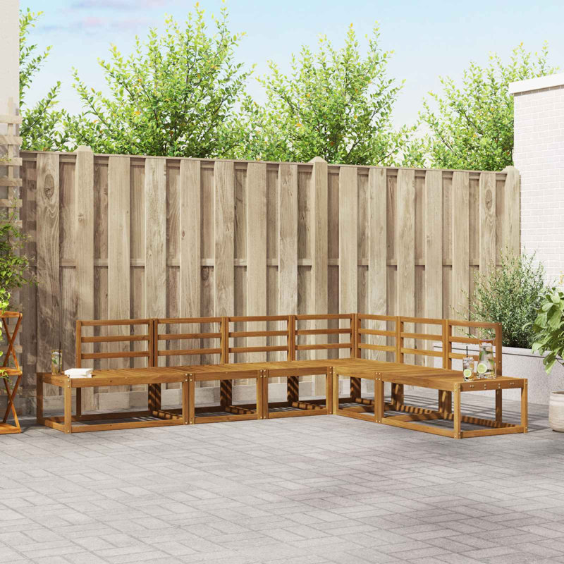 273cm Wide Patio Sectional Set