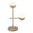Steel, Glass Buffet Lamp-1189492759