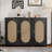 Retro 3-Door Sideboard with Large Storage Space-106349691