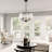 Friedhardt 5-light Crystal Chandelier With Flower Shades