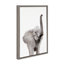 "Animal Studio Elephant" par Amy Peterson, reproduction d'art sur toile encadrée
