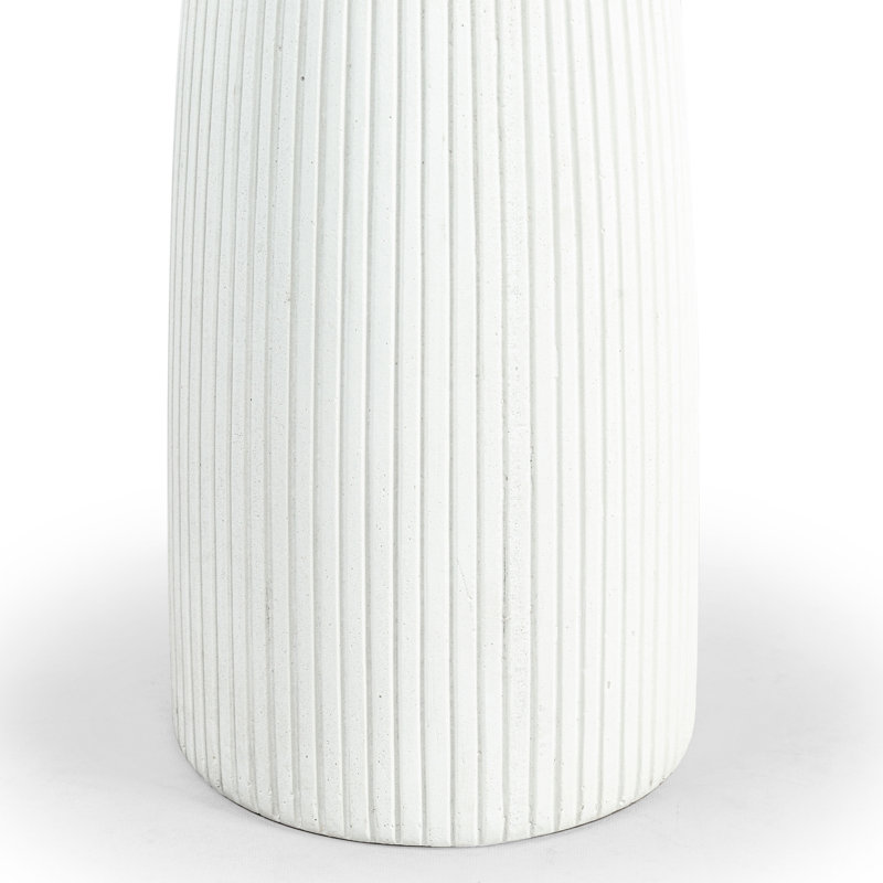 Oskar End Table, Ivory