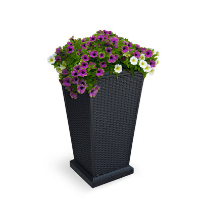 Pot de fleurs en résine Zephyrine