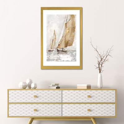 " Golden Sails II " by Ethan Harper