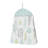Ensemble de literie pour lit de bébé 4 pièces Aqua and Grey Sloth Collection