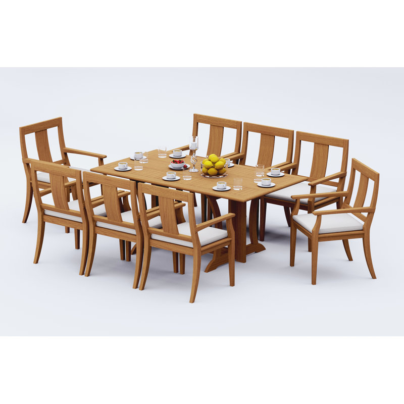 Ensemble repas d'extérieur Osborne, 8