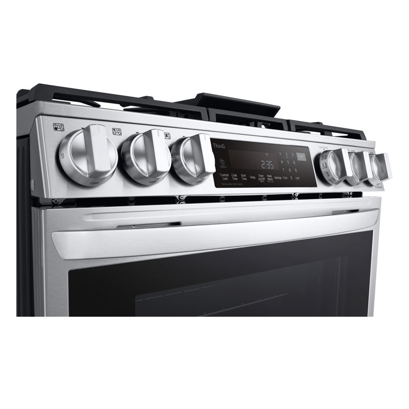 6.3 cu. ft. Stainless Steel Smart Dual Fuel Convection Range with Warming Drawer
