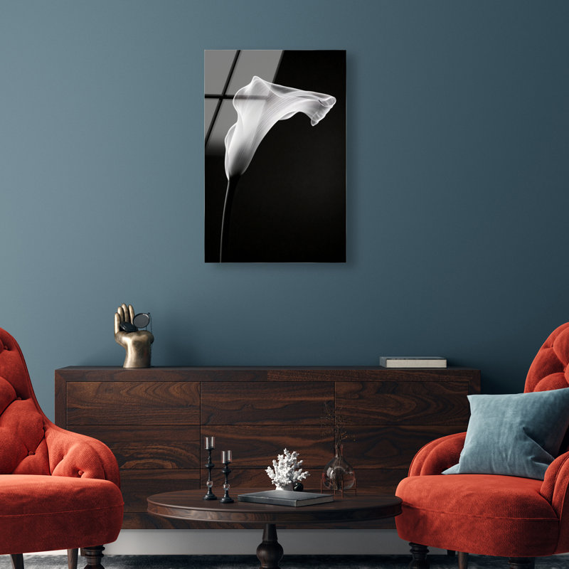 Calla Lily II by Oliver Gal, High-Gloss Acrylic Print, 24"H x 36"W