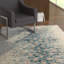 Tapis à motif de treillis floral délavé Hesper-27258814