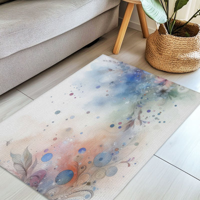 Tapis tressé Soft Dream Splash