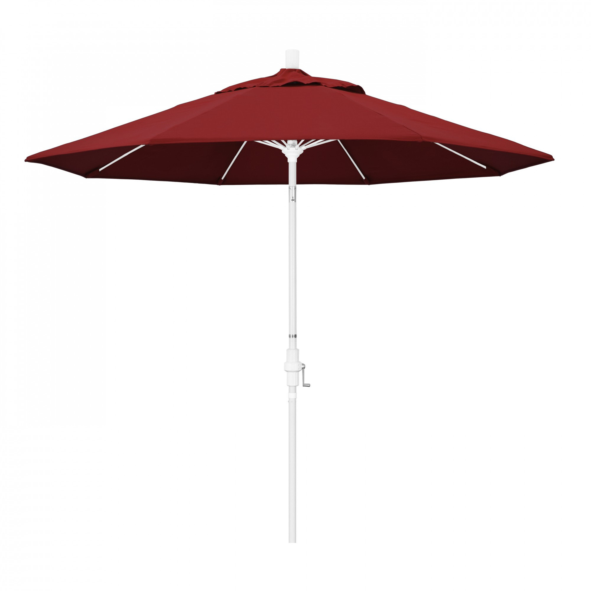 Lisah 108'' Outdoor Umbrella, Red - Pacifica