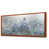Toile avec cadre flottant brun