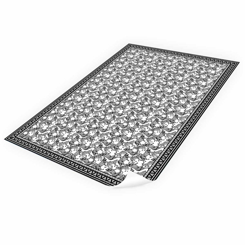 Antranigian Geometric Indoor Doormat, 136 x 203 cm