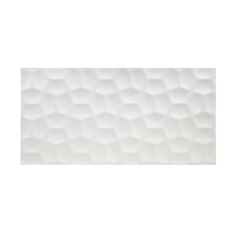 Ahri 12 in. x 24 in. Matte Ceramic Marble Look Wall Tile, Cavo Shira