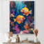 «Blue Orange Coral Marine Life I», impression d'art mural-1700121873-1795541646