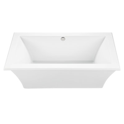 Madelyn 3 65.5" Freestanding Soaking Bathtub