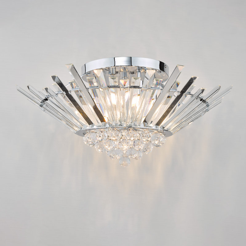 Azelle Cyrstal Flush Mount