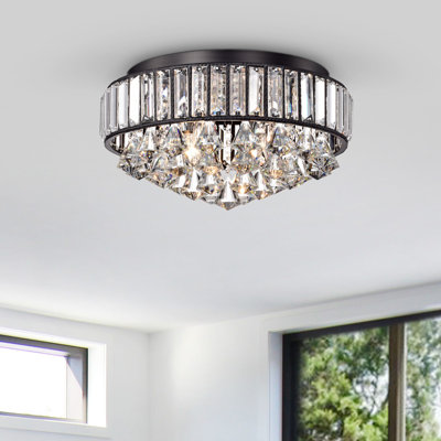 Tinsman Glass Flush Mount
