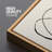 " Modern Duotone Geometric Spiral Ring Circle Collage 3 Piece Framed Wall Art. " 3 - Pieces-119018138-71199586