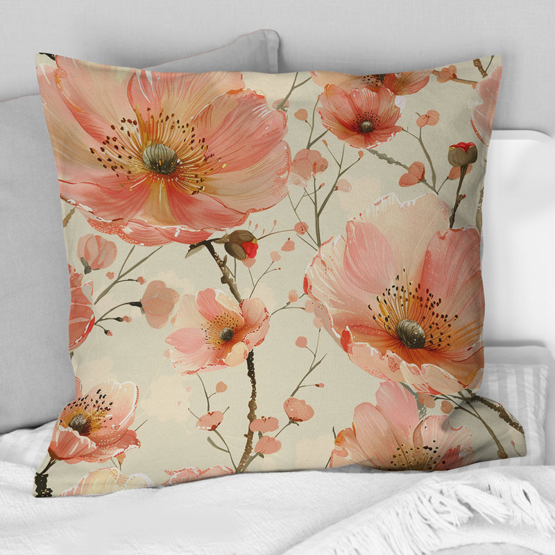 Coussin Pastel, H 16 po x l 16 po