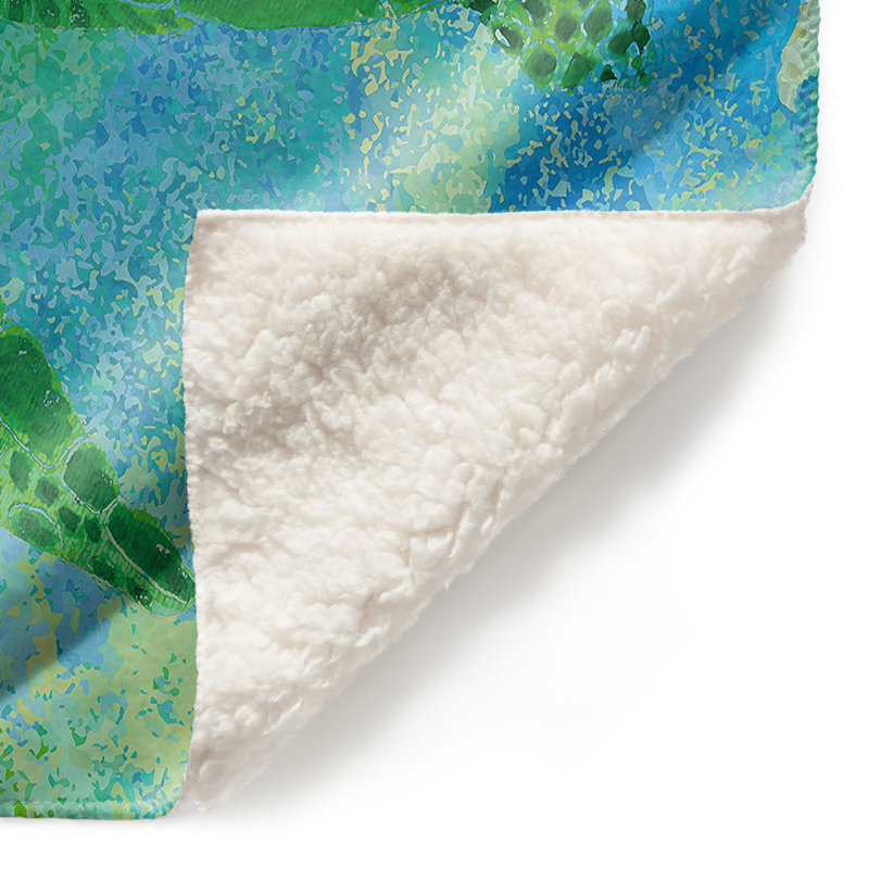  Couverture douce en sherpa, 68 po x 80 po