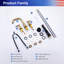 2-handle Bathroom Faucet-88316622