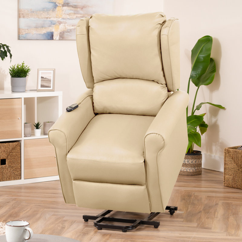 Partingt Heated Massage Chair, Cream