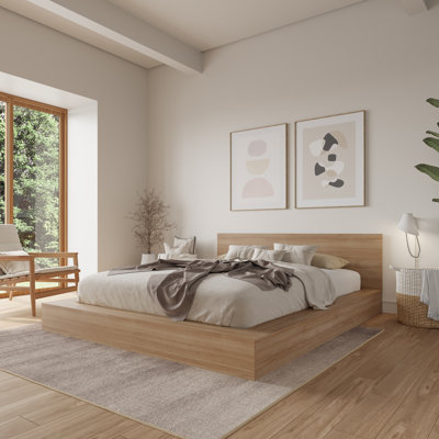 Makoa Low Platform Bed Set