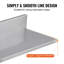 2 Piece L-Shaped Metal Floating Shelf