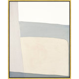 Simple Grey By Julia Balfour - Framed Wall Art