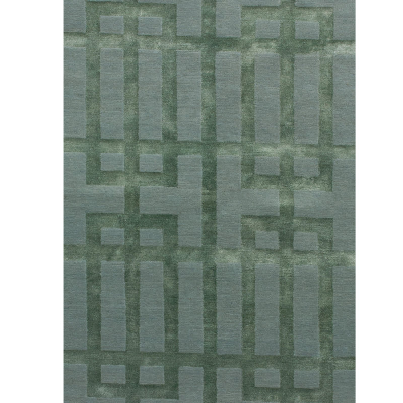 Geometric Area Rug, Rectangle 6' x 9'