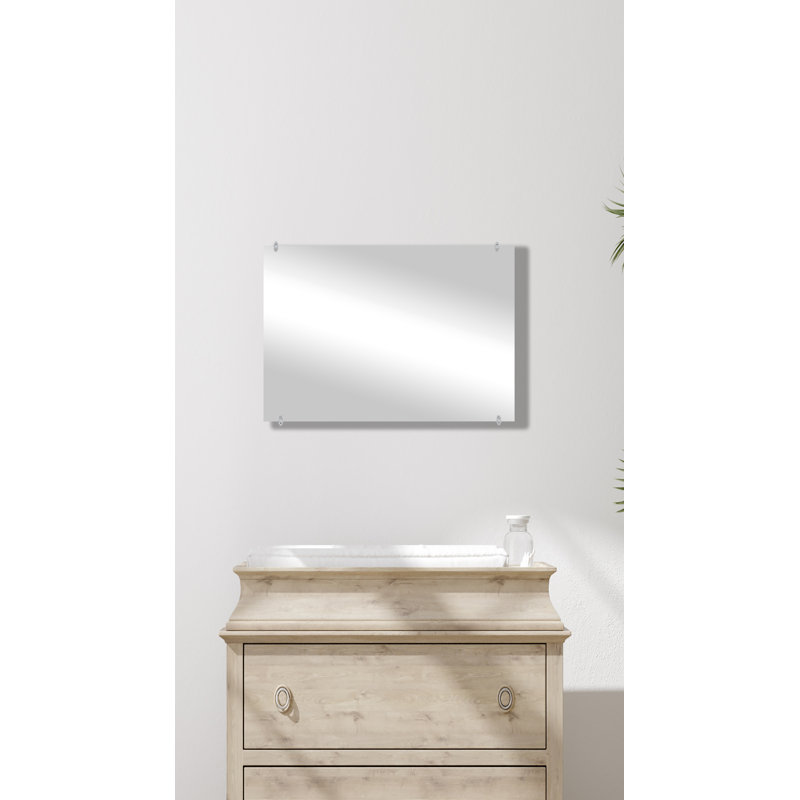 Zarrea Flat Wall Mirror, 24.5" x 8.5"
