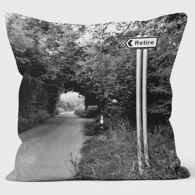 Retire - Lesser Spotted Britain Cushion