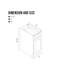 12'' Free-standing Single Bathroom Vanity Base Only-92363361