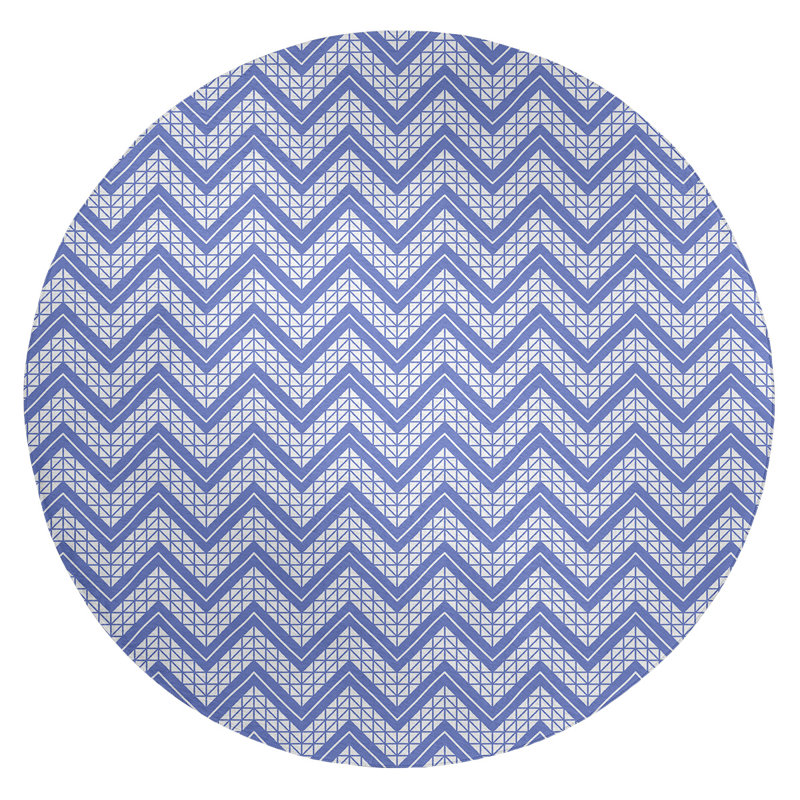 Tapis mauve/gris à cadre à main, Rectangle 2 pi x 3 pi