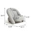 Méridienne moderne sans accoudoirs de 32 pouces de large avec coussin moelleux, assemblage rapide-133259001