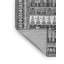 Tapis carré gris anthracite / gris / blanc Marven-465860666
