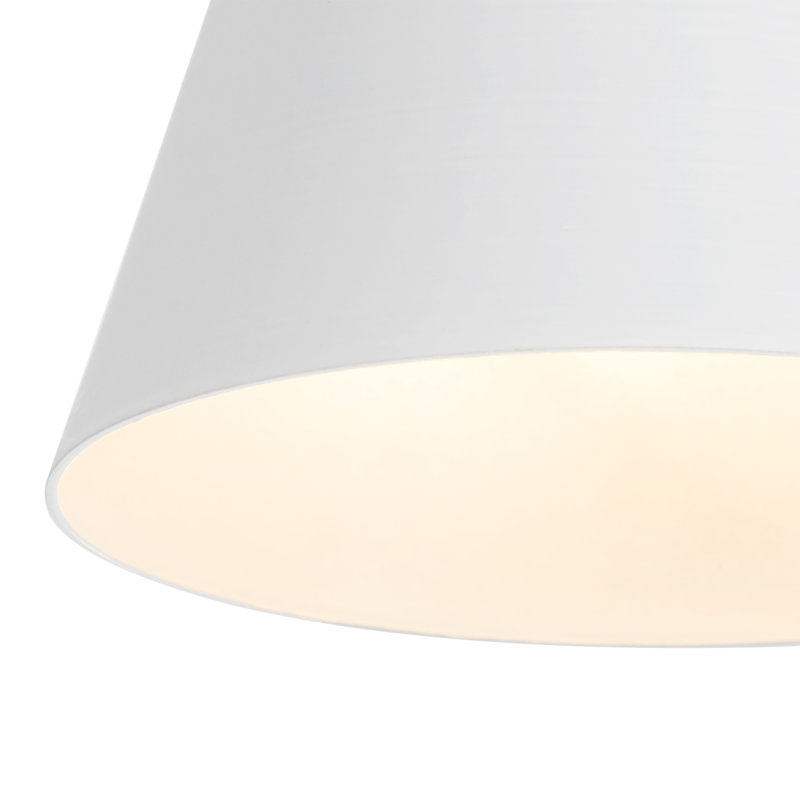 Murphy 1 - Light Semi Flush Mount, Antique White