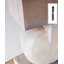 Ornement de plancher abstrait en bois sculpté